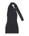 Alyx Cut-out Asymmetric Minidress In Black