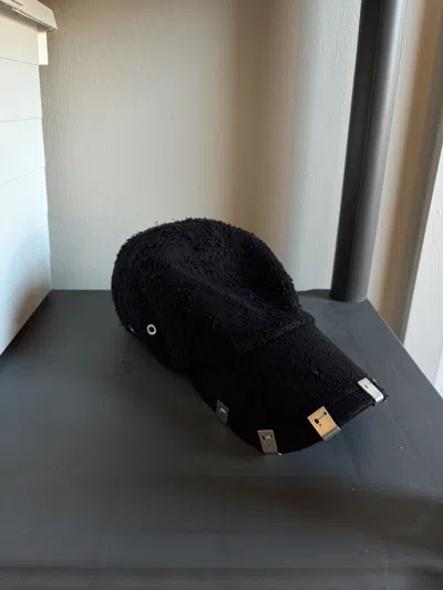 Pre-owned Alyx Destroyed Lighter Hat In Black