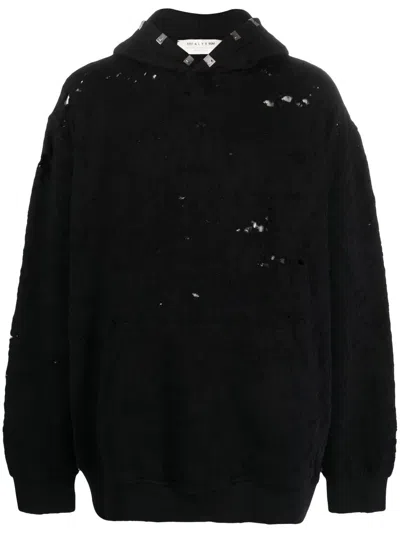 Alyx Distressed Pullover Hoodie In <p>