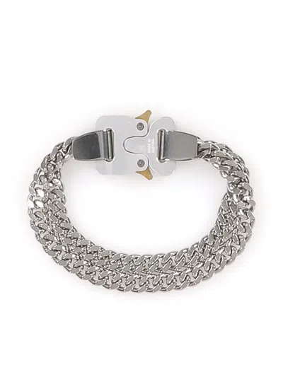 Alyx Double-chain Clasp Bracelet In Metallic