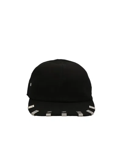 Alyx Embroidered-logo Detail Baseball Cap In Black