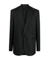 Alyx Embroidered Wool-cashmere Blazer In Black