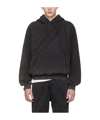 Alyx Faded Rope Hooded Sweater In Black