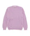 Alyx Feather-textured Pullover Jumper In Pink