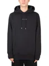 Alyx Logo-print Pullover Hoodie In Black