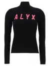 Alyx Black Logo Sweater In Black