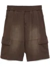 Alyx Garment-dyed Cargo Shorts In Brown