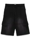 Alyx Garment-dyed Cargo Shorts In Grey