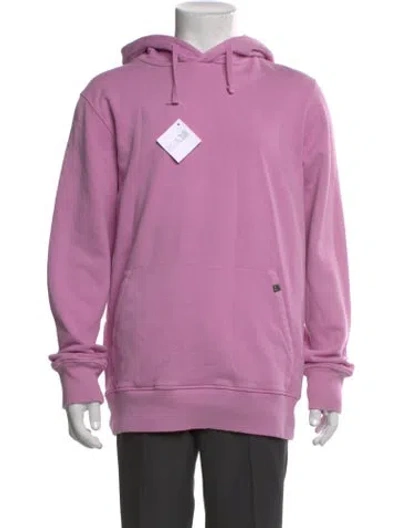 Pre-owned Alyx Graphic Print Crew Neck Hoodie W/ Tags In Purple