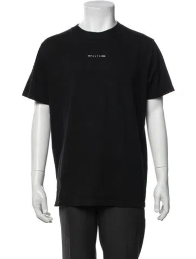 Pre-owned Alyx Graphic Print Crew Neck T-shirt In Blue