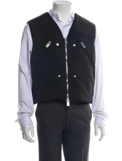 Pre-owned Alyx Graphic Print Vest In Black