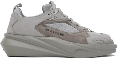 Alyx Gray Mono Hiking Sneakers In Gry0001 Grey