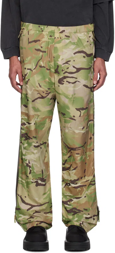 Alyx Green Side Zip Camo Trousers