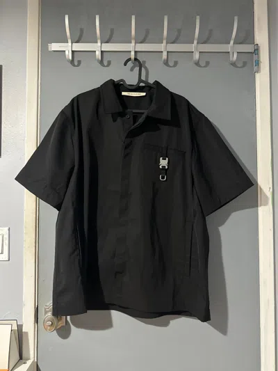 Pre-owned Alyx Hardware Button Up In Black
