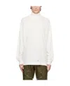 Alyx High-necked Long-sleeved Sweater In White