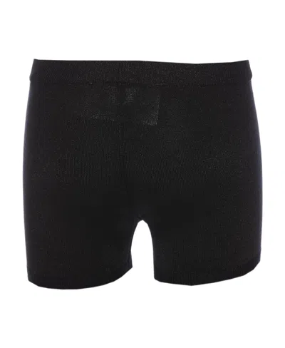Alyx Hip-strap Knit Shorts In Black