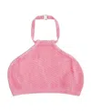 Alyx Knitted Buckle Vest In Pink