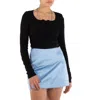 Alyx Ladies Black Chain-link Long-sleeved Top, Brand Size 36 (us Size 2) In Black