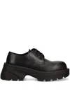 Alyx Leather Derby Loafers In Black