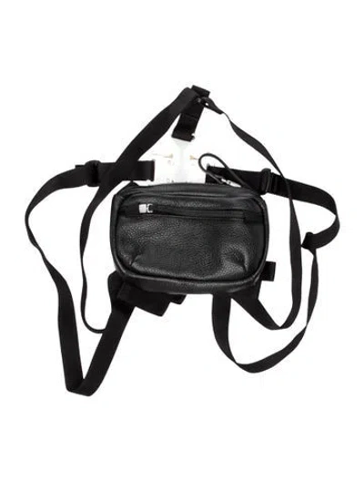 Pre-owned Alyx Leather Harness In Black