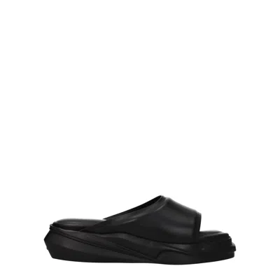 Alyx Leather Women's Slipper In Black