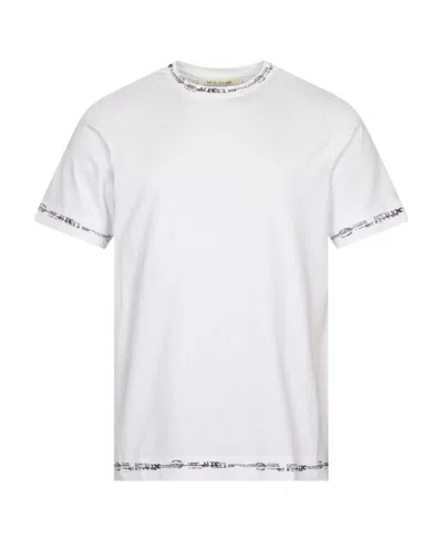 Alyx Lettering-print-border T-shirt In White