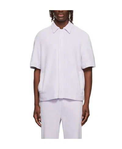 Alyx Logo Lapel Short-sleeved Casual Jacket In White