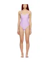 Alyx Logo One-piece Swimsuit In Nude