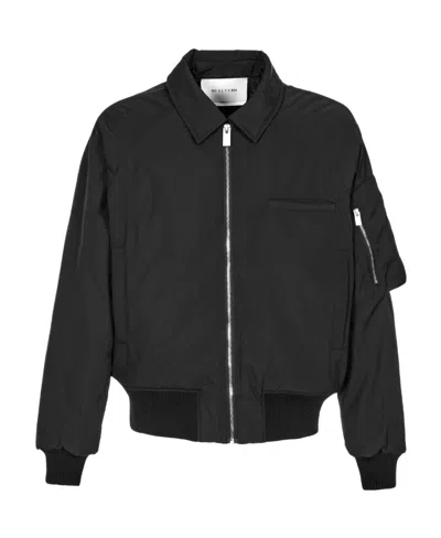 Alyx Logo-print Bomber Jacket In Black