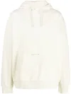 Alyx Logo-print Cotton Hoodie In Nude