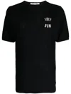 Alyx Logo-print Cotton T-shirt In Schwarz