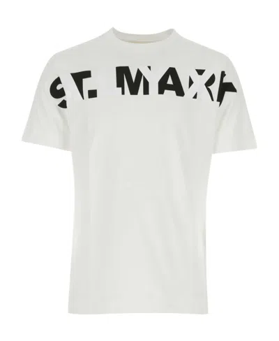 Alyx Logo-print Cotton T-shirt In White