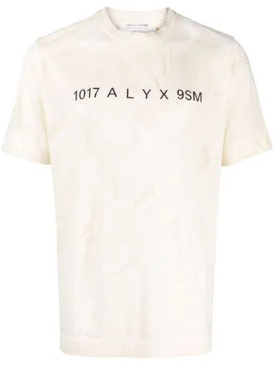 Alyx Logo-print Detail T-shirt In White