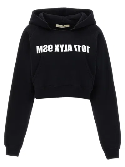 Alyx Logo Print Hoodie In Black
