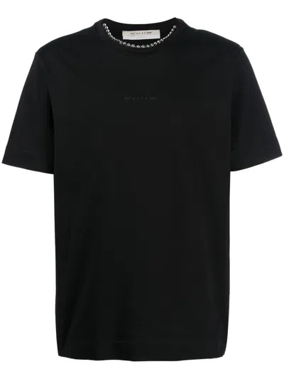 Alyx Logo-print Short-sleeve T-shirt In Black