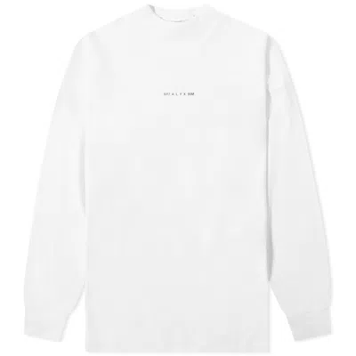Alyx Logo Printed Super-large T-shirts In White