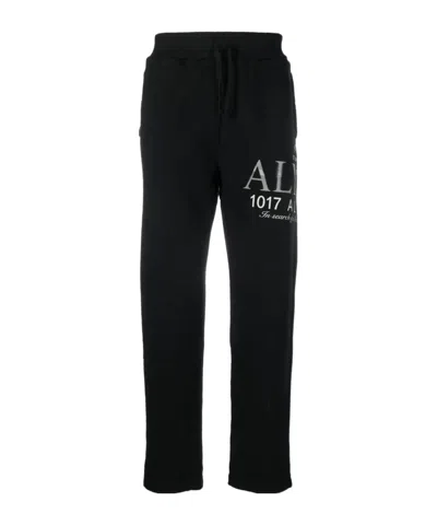 Alyx Logo Printed Sweatpants In Black