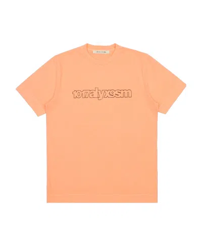 Alyx Logo Printed T-shirt In Pink