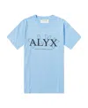 Alyx Logo Short-sleeved T-shirt In Blue