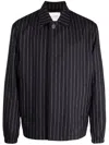 Alyx Logo-stripe Virgin-wool Jacket In Black