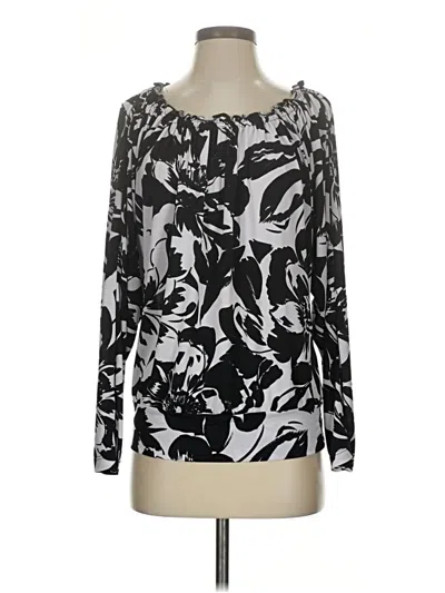 Pre-owned Alyx Long Sleeve Blouse In Black