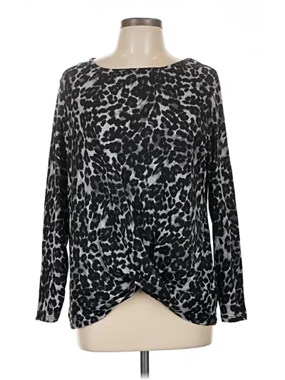 Pre-owned Alyx Long Sleeve Blouse In Black