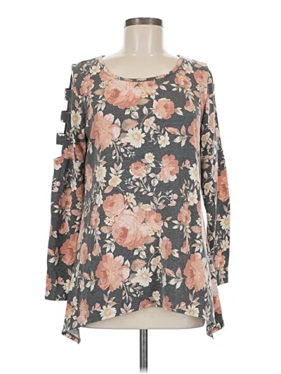 Pre-owned Alyx Long Sleeve Blouse In Gray