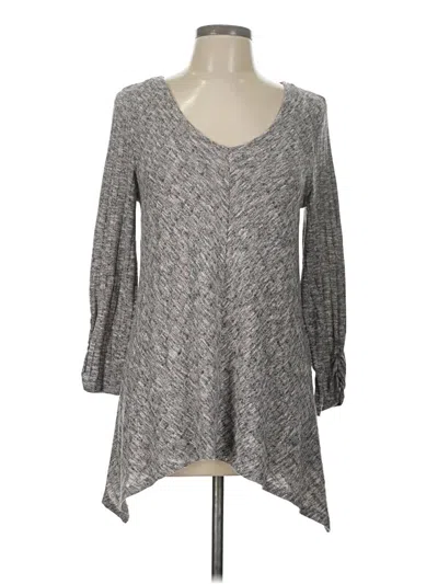 Pre-owned Alyx Long Sleeve Blouse In Gray