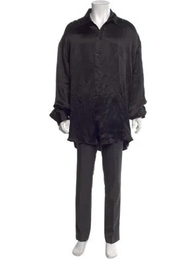 Pre-owned Alyx Long Sleeve Shirt In Gray