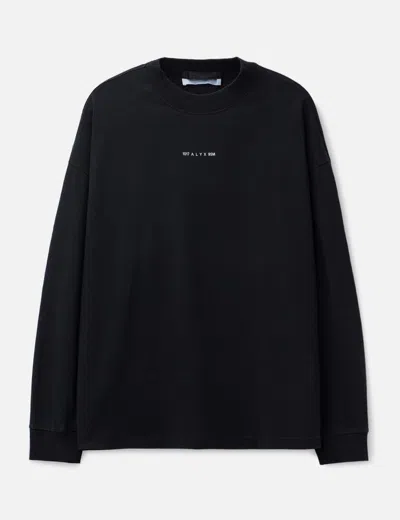 Alyx Long Sleeve T-shirt In Black