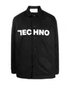 Alyx Long-sleeved Shirt-style Casual Jacket In Black