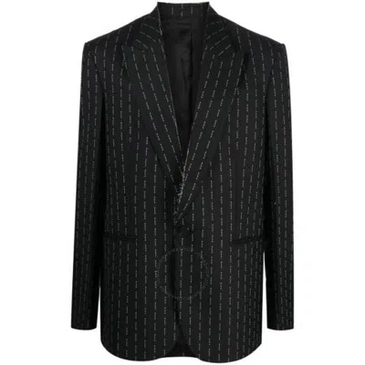 Alyx Embroidered Wool-cashmere Blazer In Black