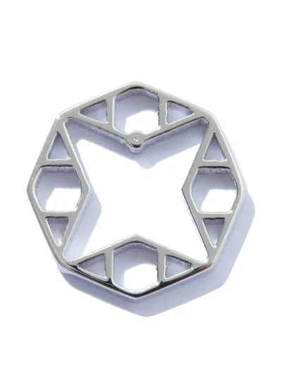 ALYX MEN'S CIRCLE A EARRINGS