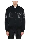Alyx Logo Varsity Jacket In Black